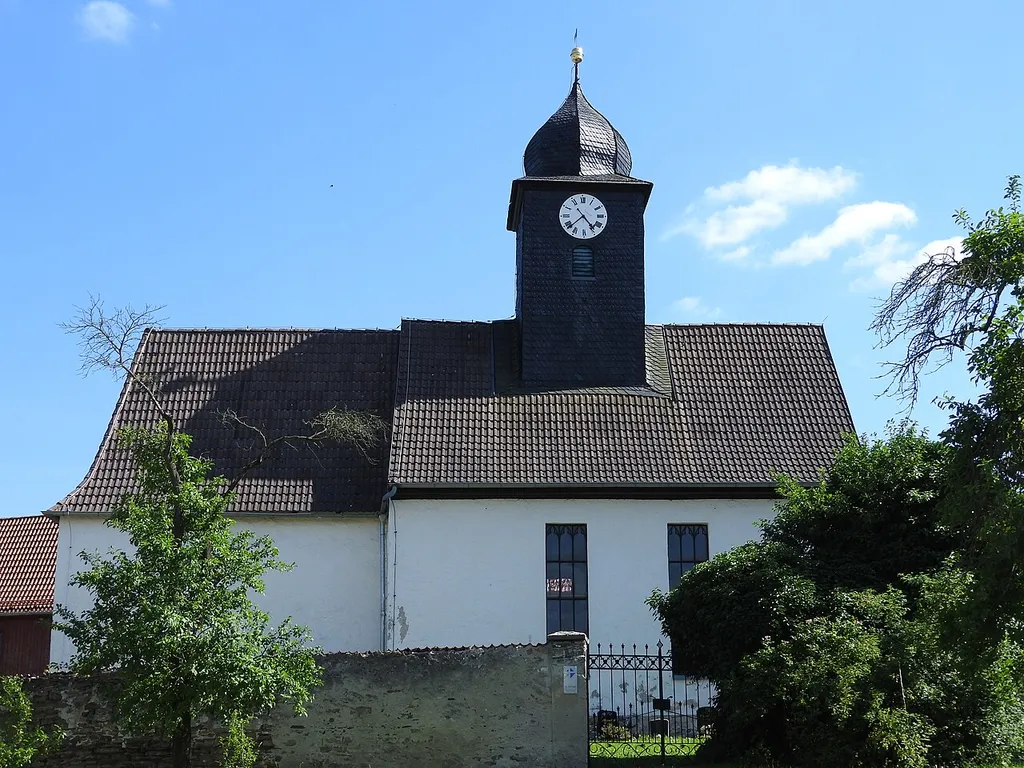 Kirche in Burgwitz, Kospoda, Thüringen