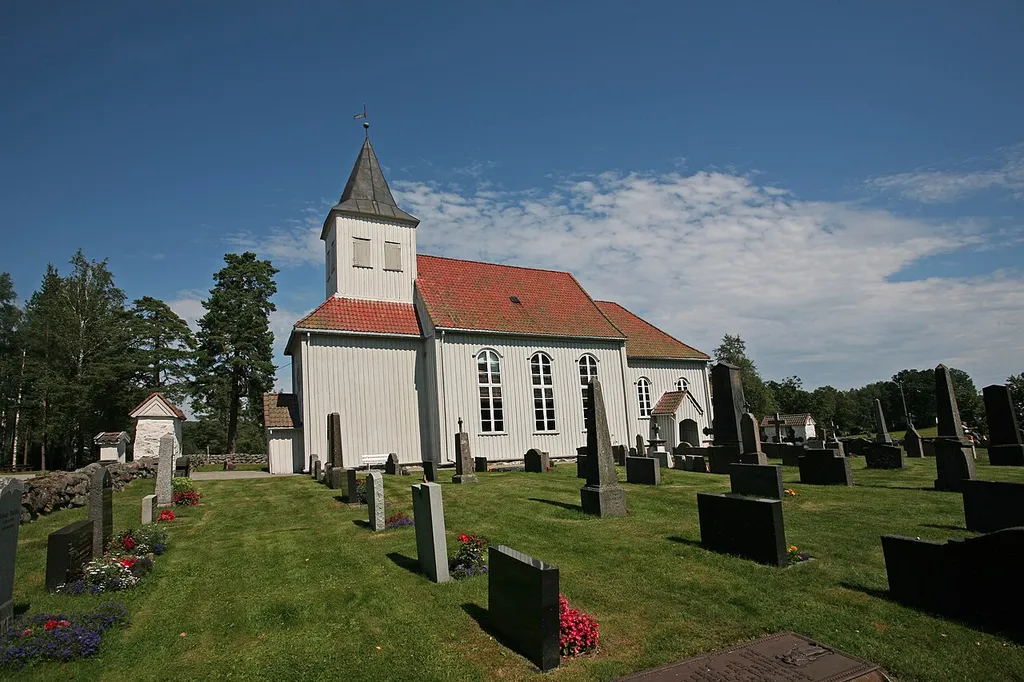 Picture of Prestebakke Church (Østfold - Norway)