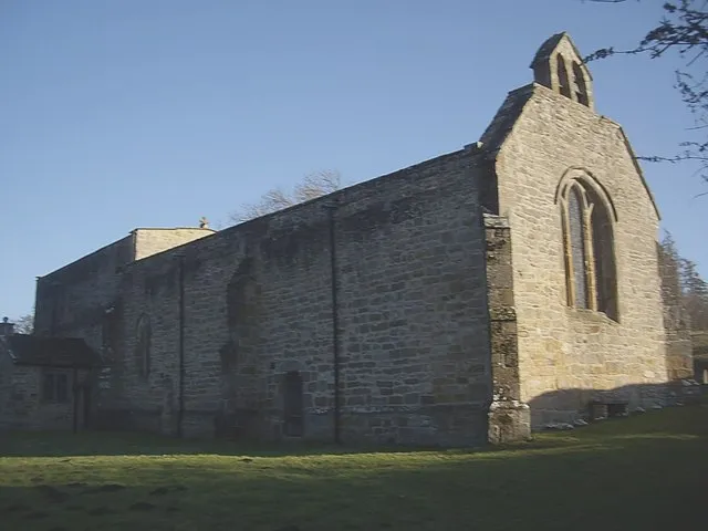 Approach to St Mary's Wycliffe From Wycliffe hamlet.