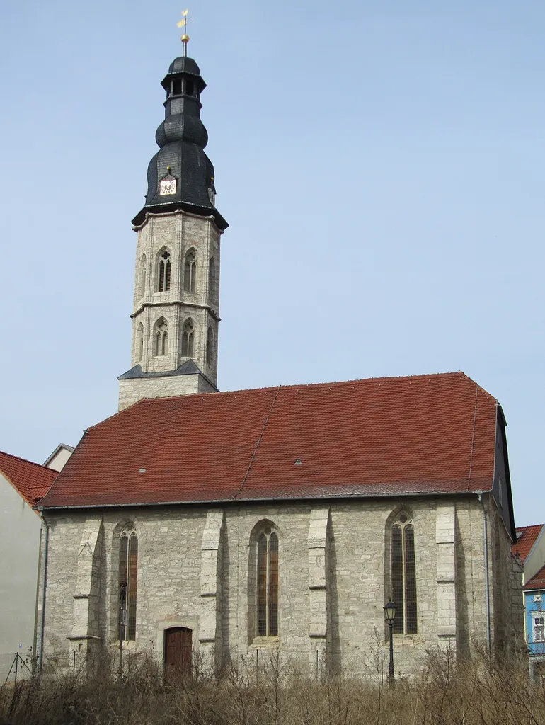 Die Allerheiligenkirche in Mühlhausen (Thüringen).