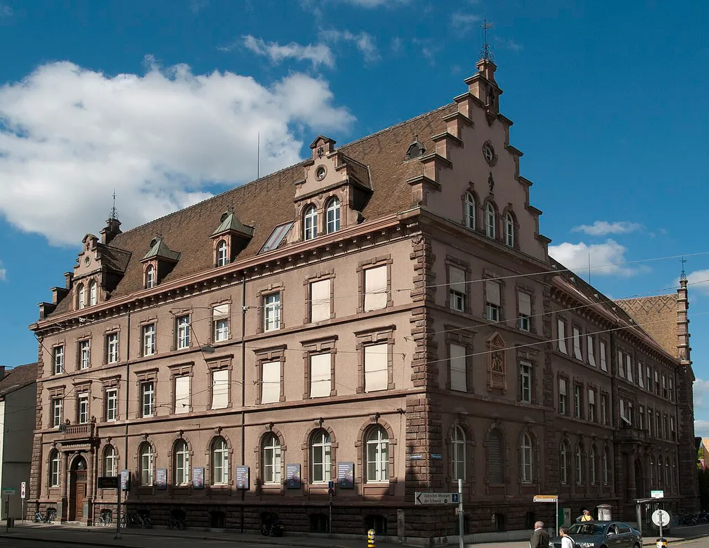 Basel, Library of School of Design, Spalenvorstadt 2
