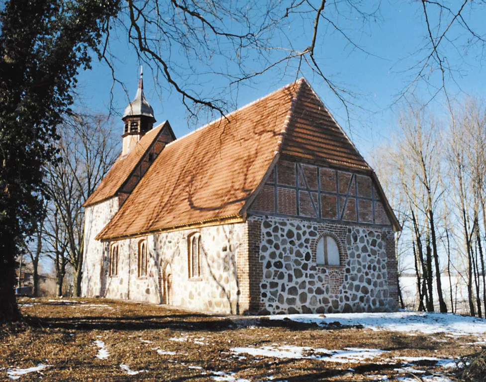 Dorfkirche von Groß-Poserin, Landkreis Ludwigslust-Parchim, Mecklenburg-Vorpommern
