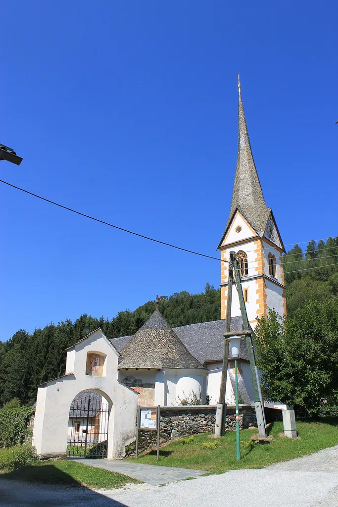 Church in Sankt Stefan in the community of Völkermarkt
