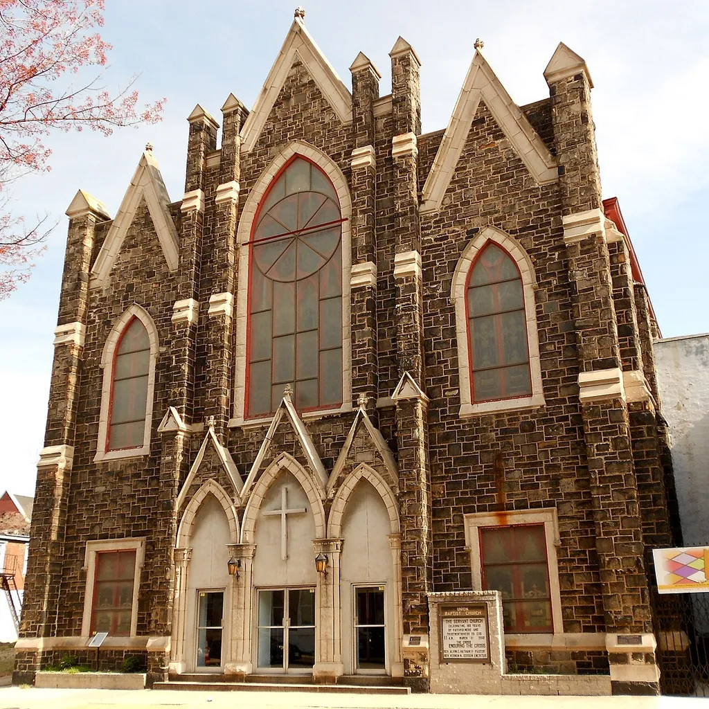 Union Baptist Church on the NRHP since December 30, 2009. At 1219 Druid Hill Ave. in central Baltimore, Maryland.