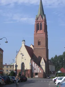 Our Lady church in Oława