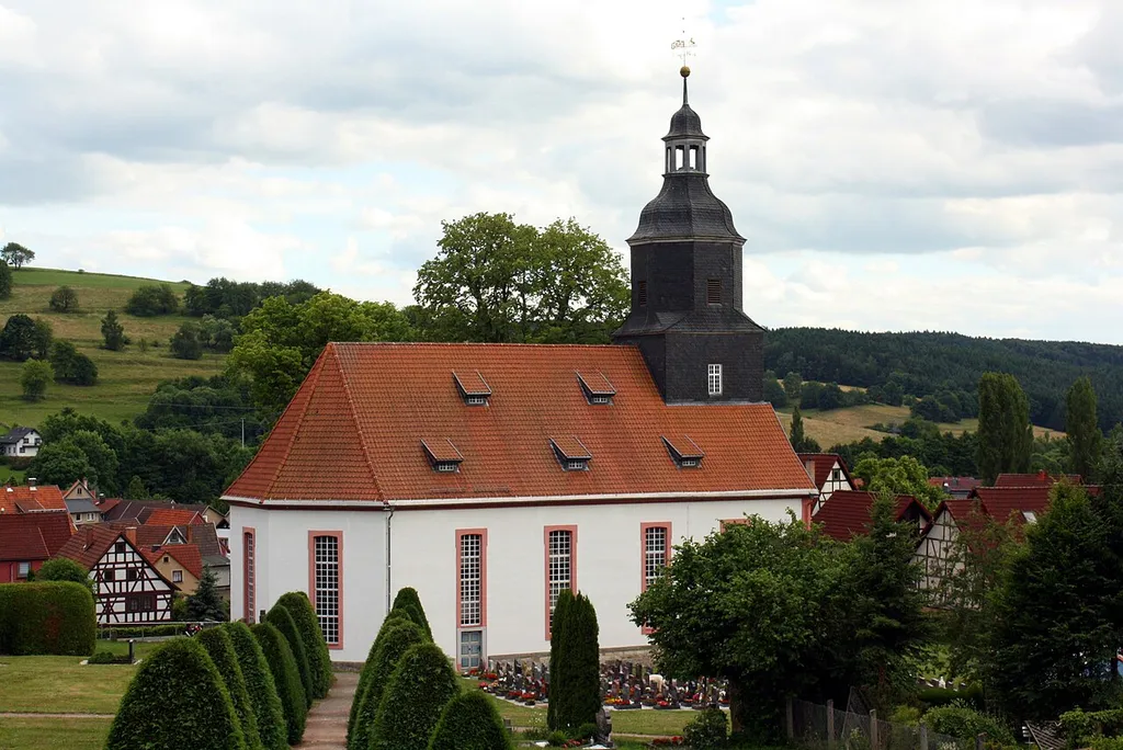 Church in Trusetal near Schmalkalden/Thuringia