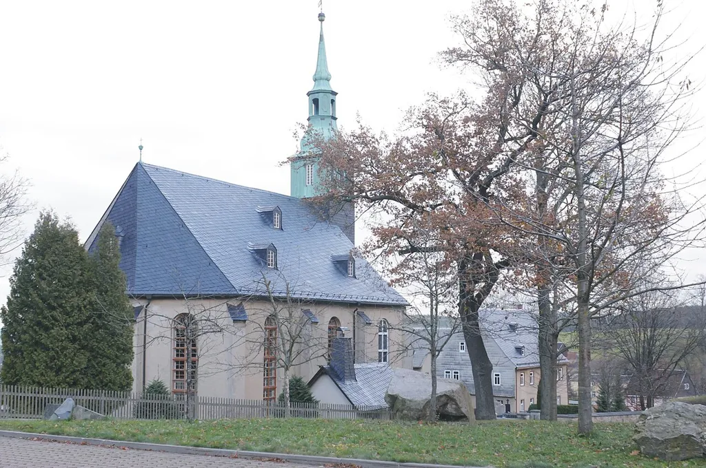 Church in Rothenkirchen, municipality Steinberg (Saxony, Germany)