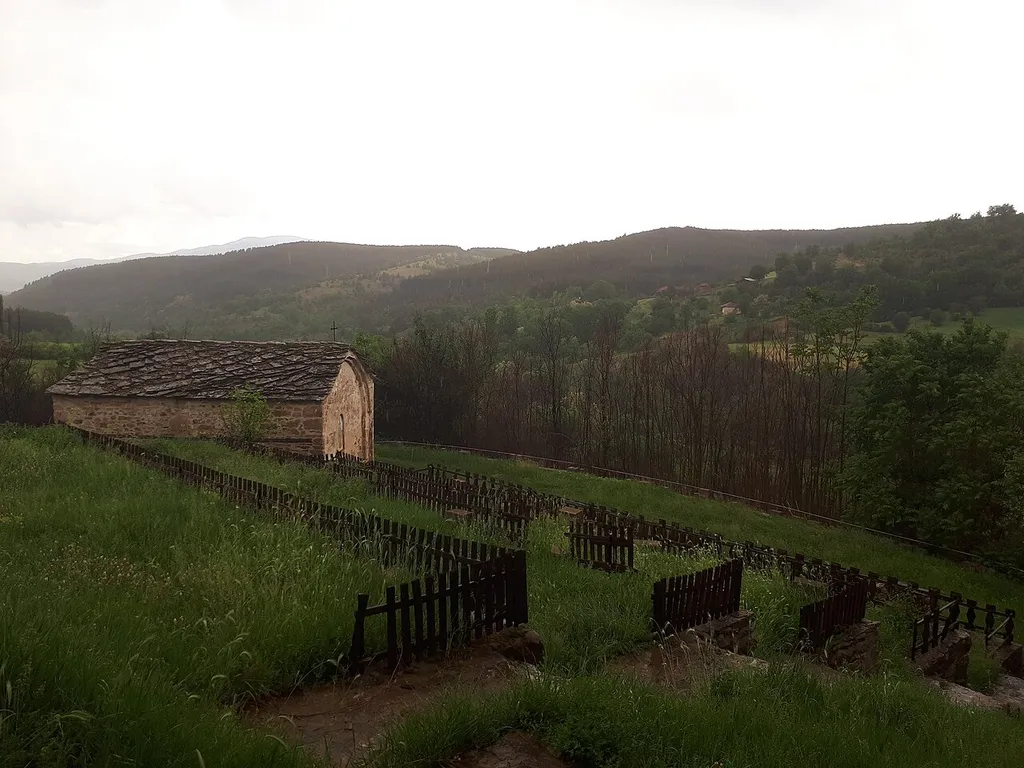 View of the St. Petka Church in the village Selnik