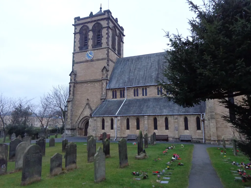 St. Mary the Virgin Church, Boston Spa, West Yorkshire. Taken on the afternoon of Sunday the 12th of January 2014.