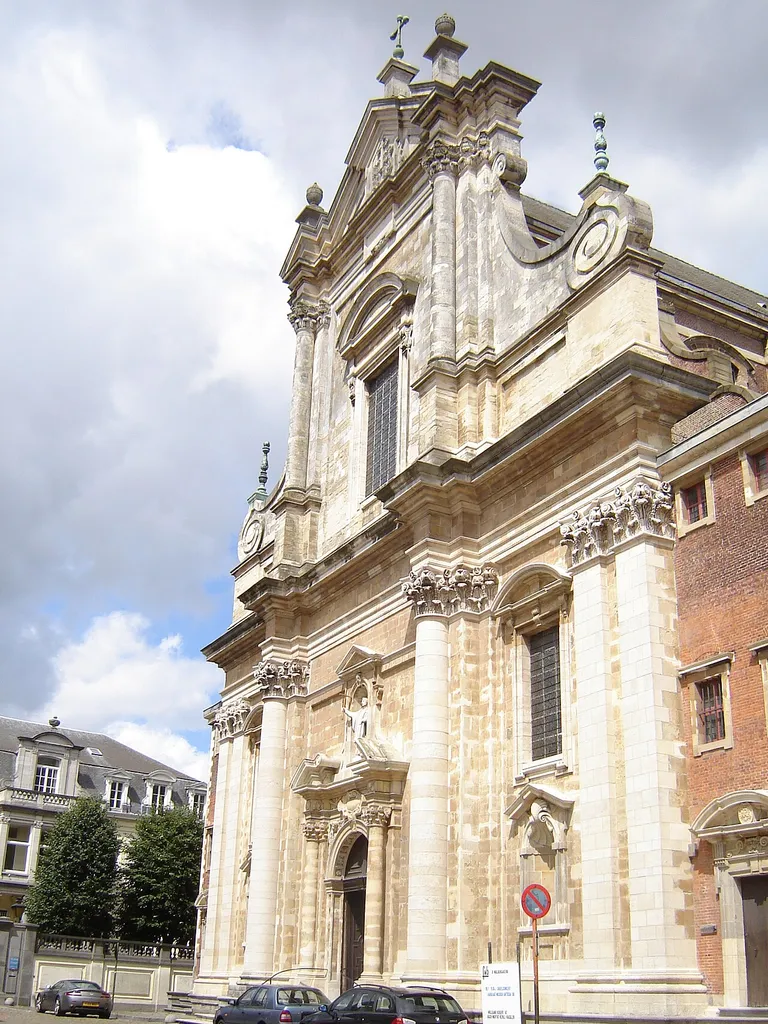 Church of Saint Walpurga in Brugge. Brugge, West Flanders, Belgium.