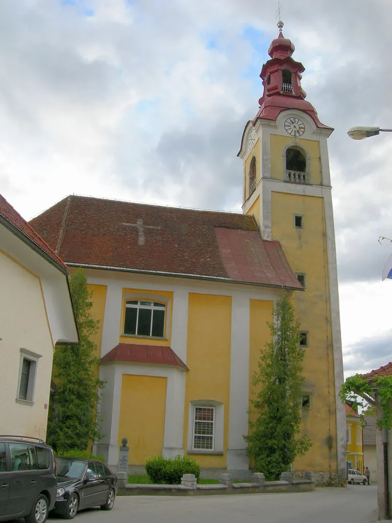 church st. Urh, Cerkev Sv. Urha, Begunje na Gorenjskem, Slovenia