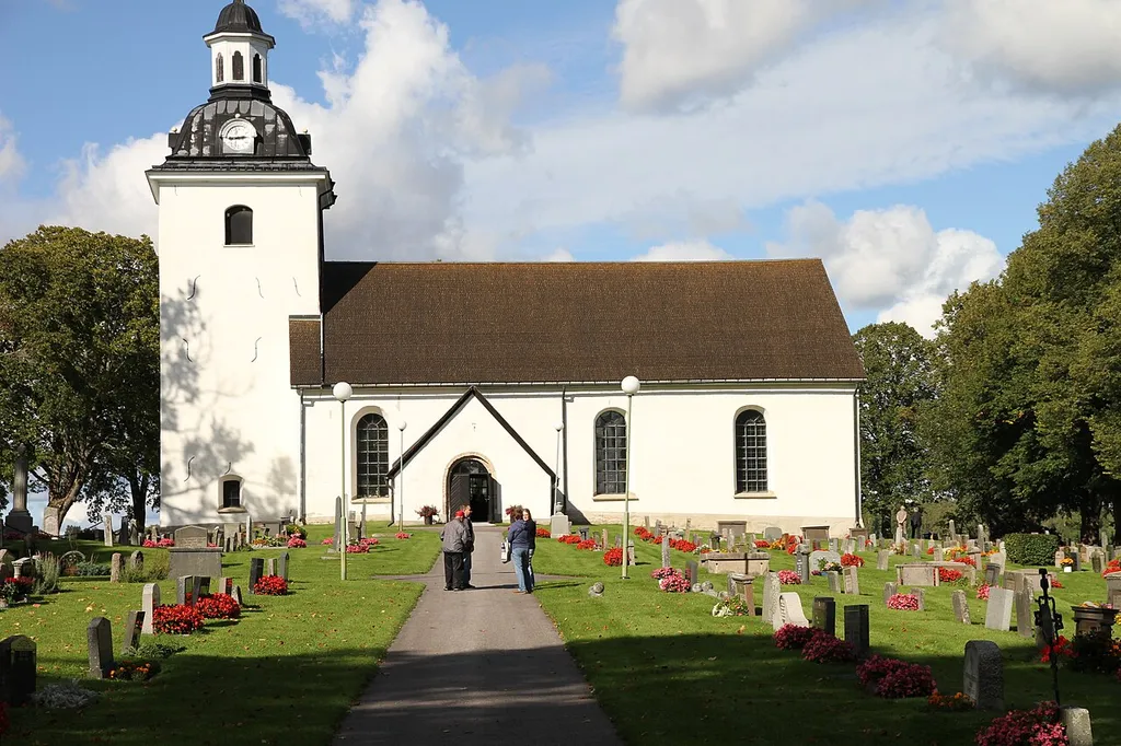 Viby church in Viby, Vretstorp, Sweden.