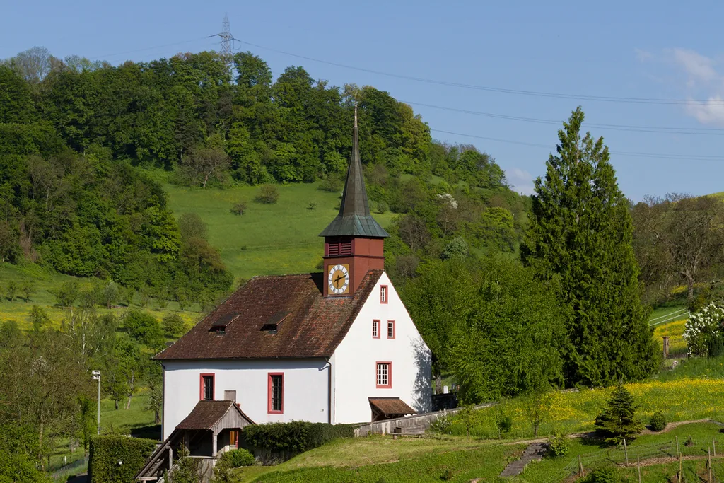 Die Kirche von Wintersingen (BL)- (Kulturgut)
