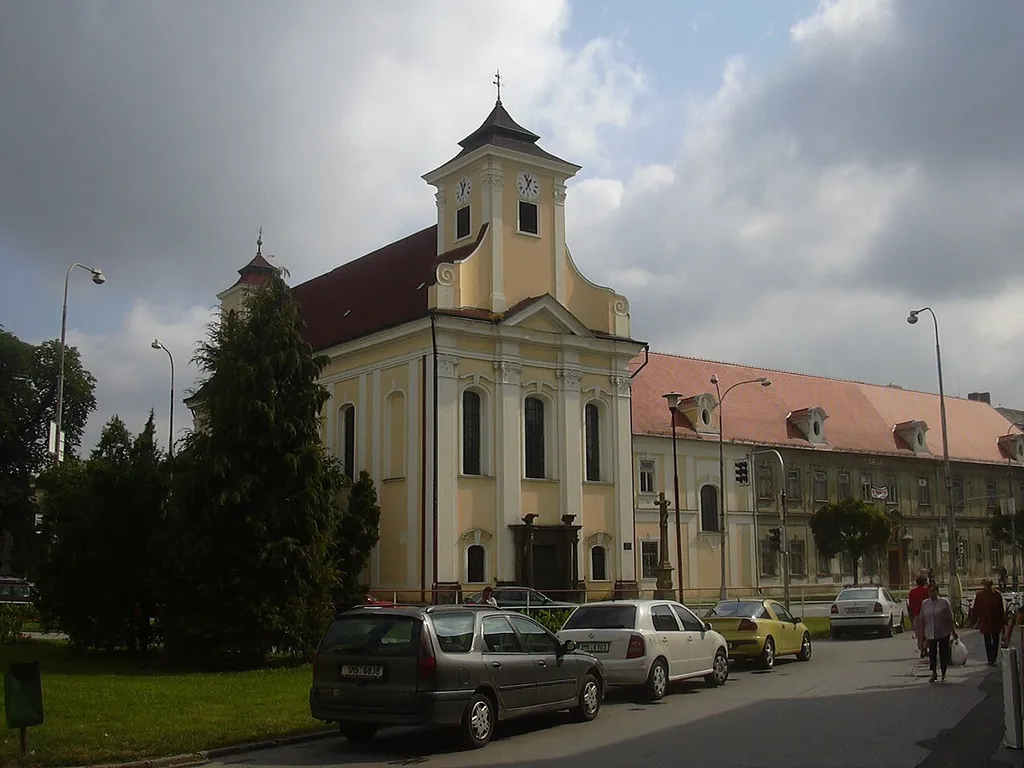 Kostel sv. Jana Nepomuckého u Milosrdných (Prostějov - Czech Republic)