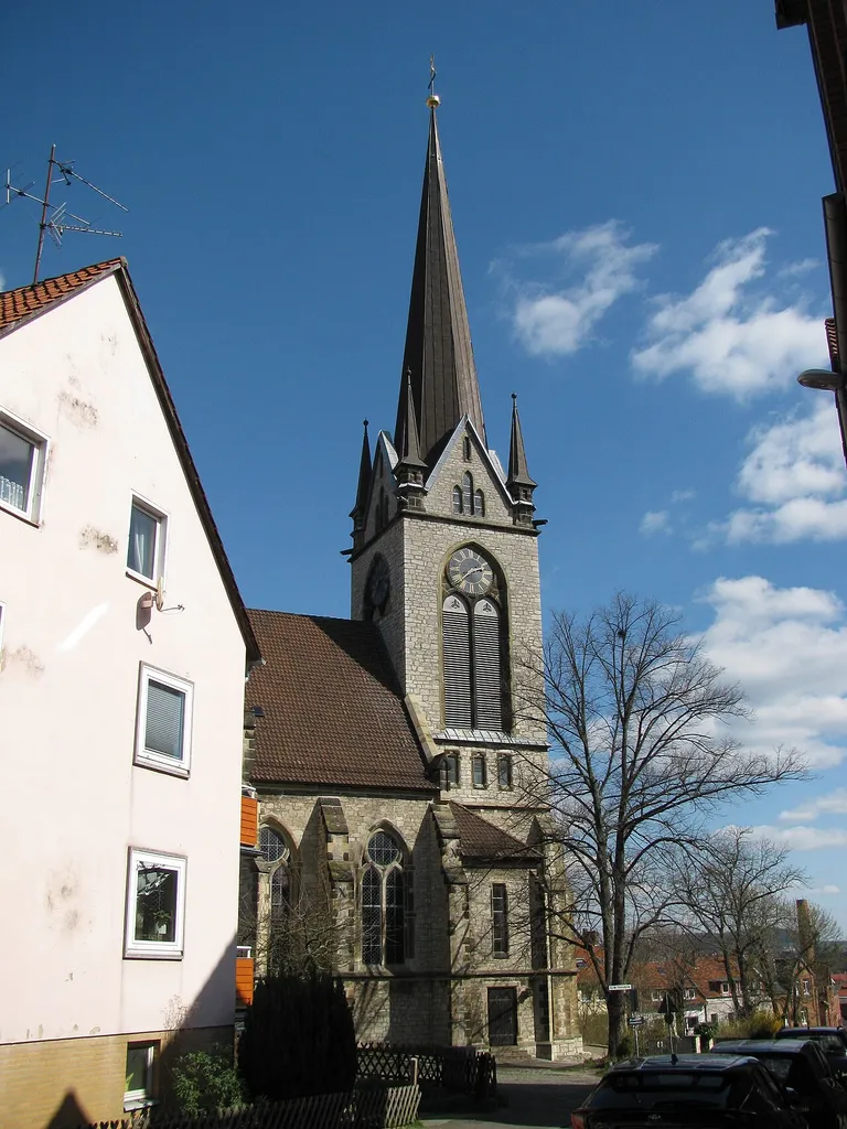 die Christus-Kirche in der Krehlastraße 36 in Hildesheim