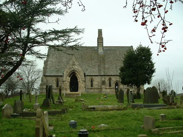 St John's parish church, Cadeby, South Yorkshire, seen from the southeast