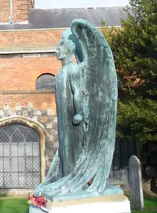 Memorial to Major Geoffrey Brooke Parnell, Holy Trinity Church, High Street, Guildford.