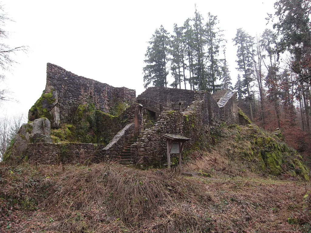 Castle Keppenbach: view from north