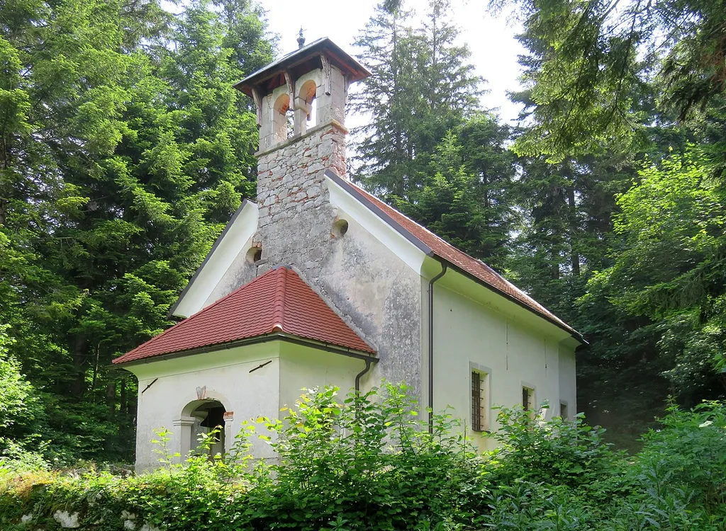 Saints Primus and Felician Church in Otok, Municipality of Cerknica, Slovenia
