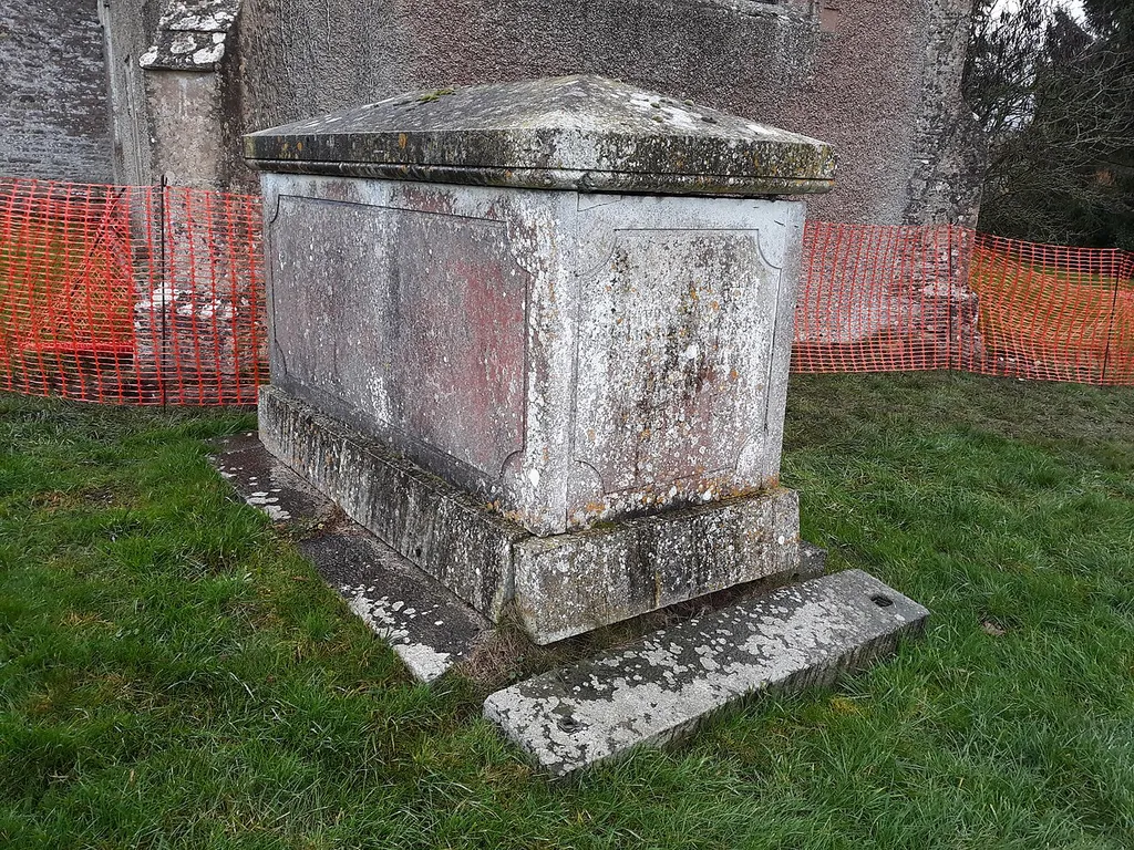 Church of St. Laurence, Combe, Oxfordshire, England. Early 17th century tomb. Grade II listed.