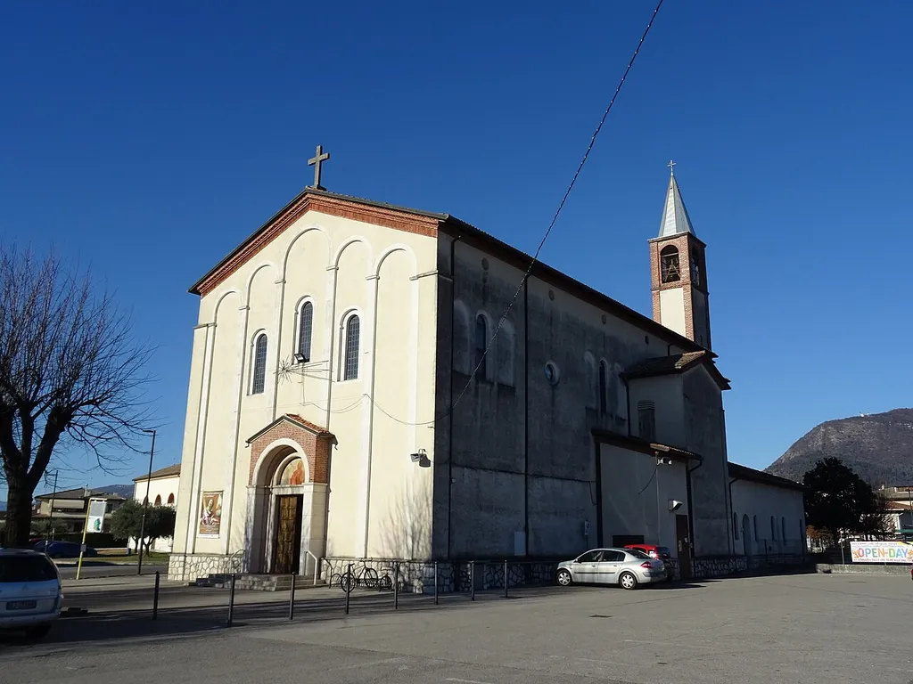 San Giacomo (Romano d'Ezzelino, Veneto, Italy), new Saint James church