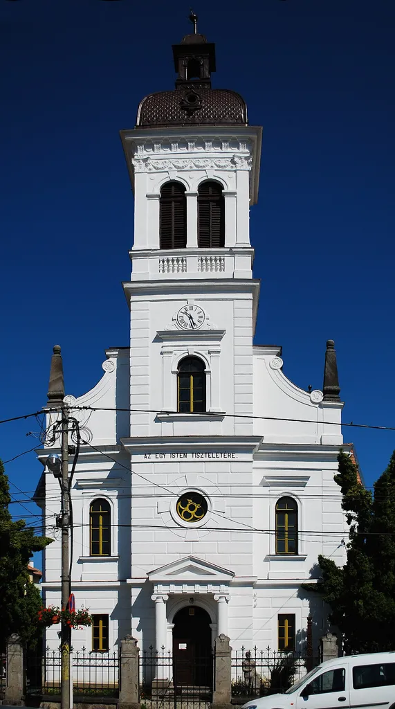 Unitarian church in Odorheiu Secuiesc, Harghita County, Romania