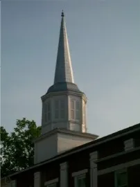 Historic belltower at Jonesborough United Methodist Church, Jonesborough, TN