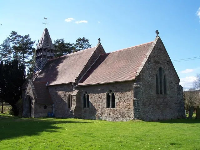 Ullingswick Church. Dedicated to St Luke.