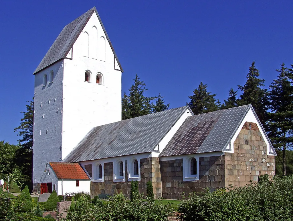 Hjardemål kirke (Thisted) fra sydøst