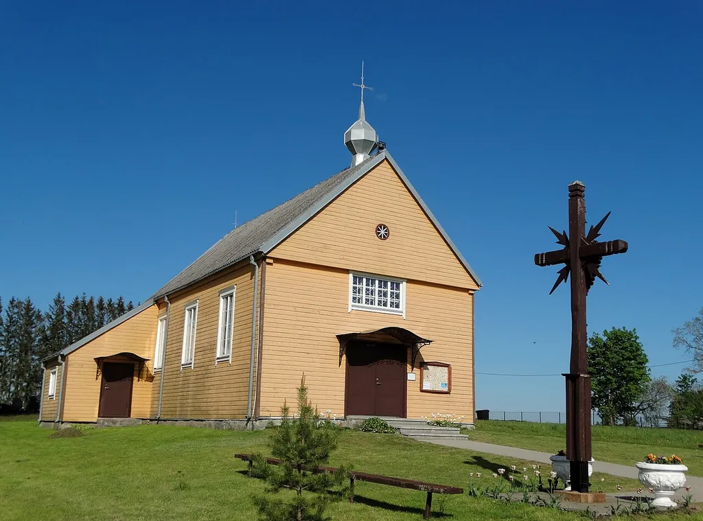 Vaitimėnai, Catholic Church, Tauragė District, Lithuania