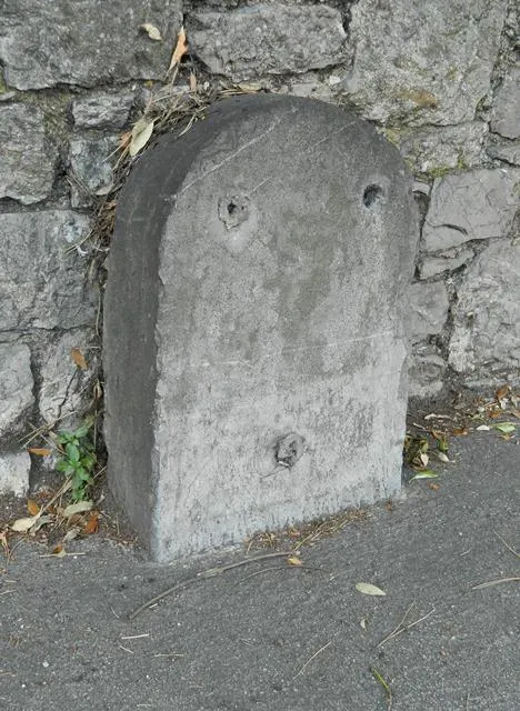 Old Milestone by St Marychurch Road, Plainmoor, Torquay