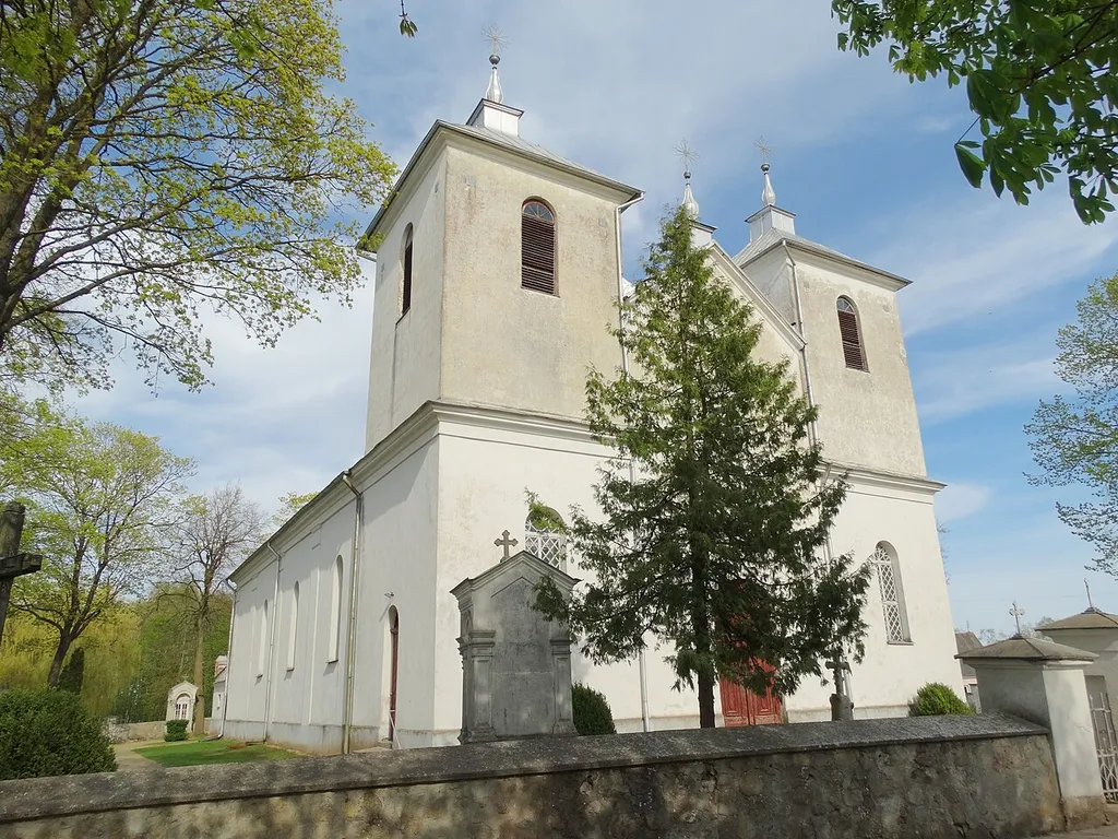 Pašvitinys, catholic church, Pakruojis District, Lithuania