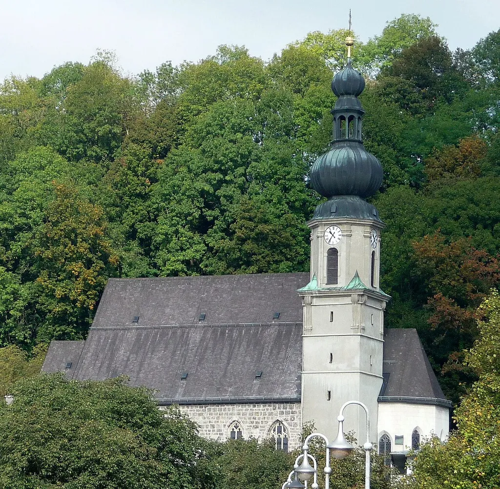 Die Pfarrkirche St. Andreas in Trostberg