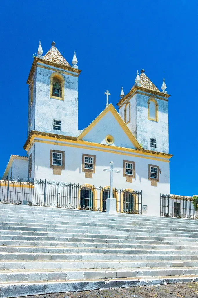 Igreja de Santo Antônio da Barra, Praça Santo Antônio da Barra, Barra, Salvador, Bahia, Brazil.