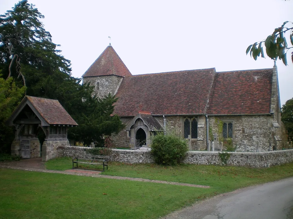 East Chiltington Church, East Sussex, England.