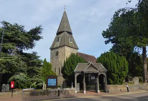 Lychgate to South West of Parish Church of St Mary the Virgin