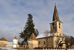 Lutheran church in Nocrich, Sibiu