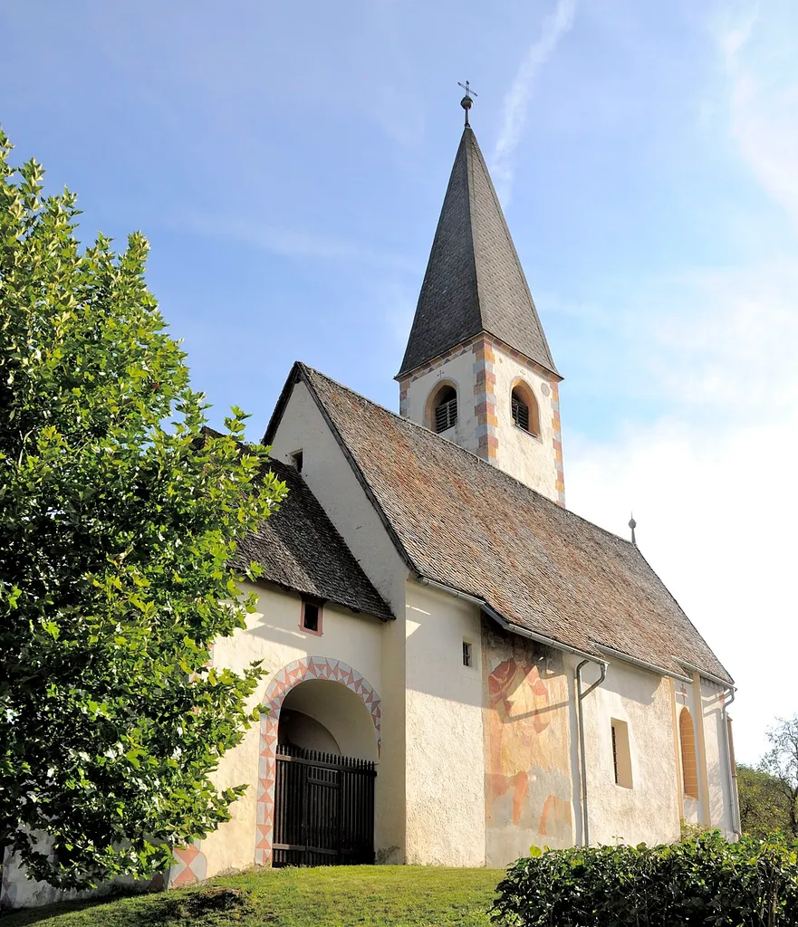 Subsidiary church Saint Rupert in Eiersdorf, municipality Poggersdorf, district Klagenfurt Land, Carinthia, Austria, EU