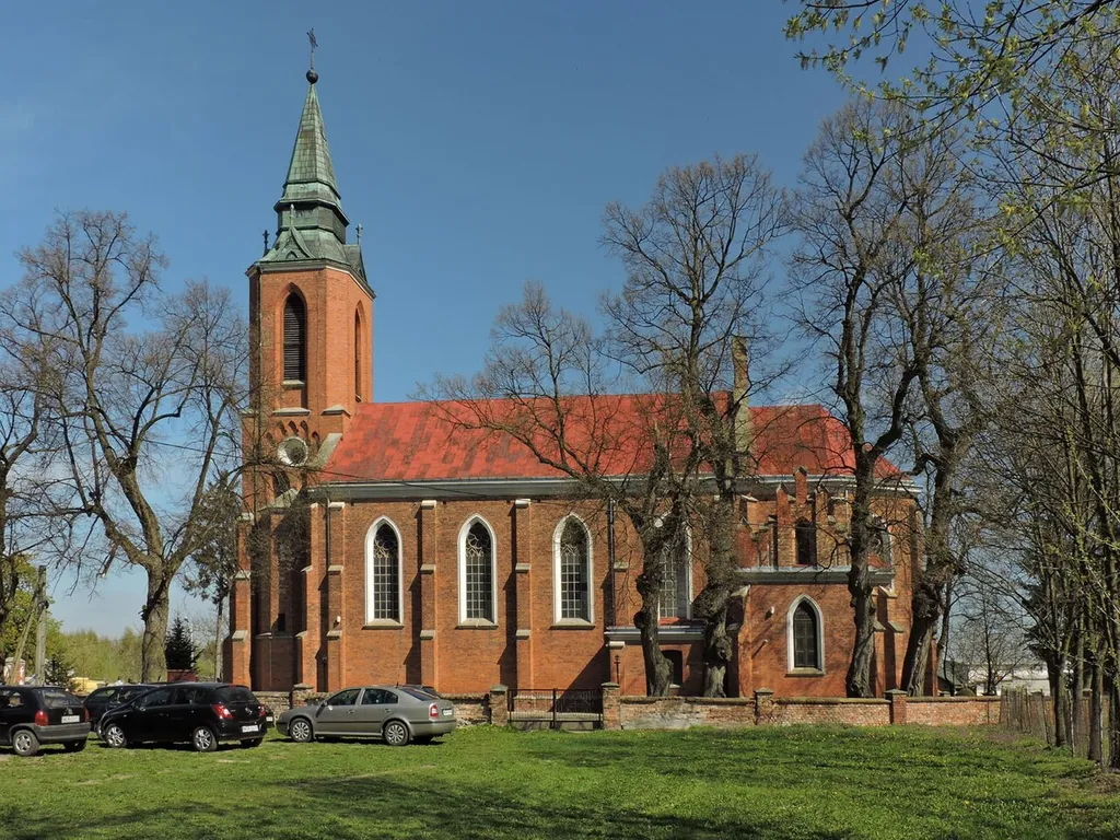 Boglewice, kościół par. pw. Przemienienia Pańskiego, 1900-1908