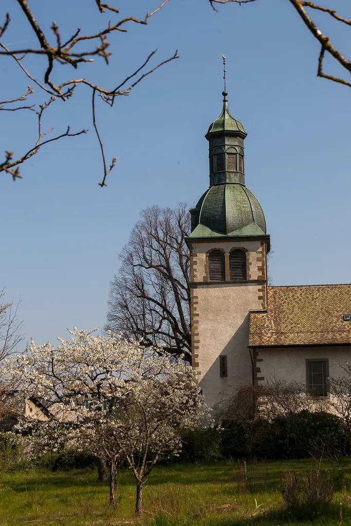 Kirche in Hermance (GE)