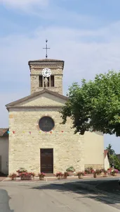 Saint Magdalena church of Villeneuve