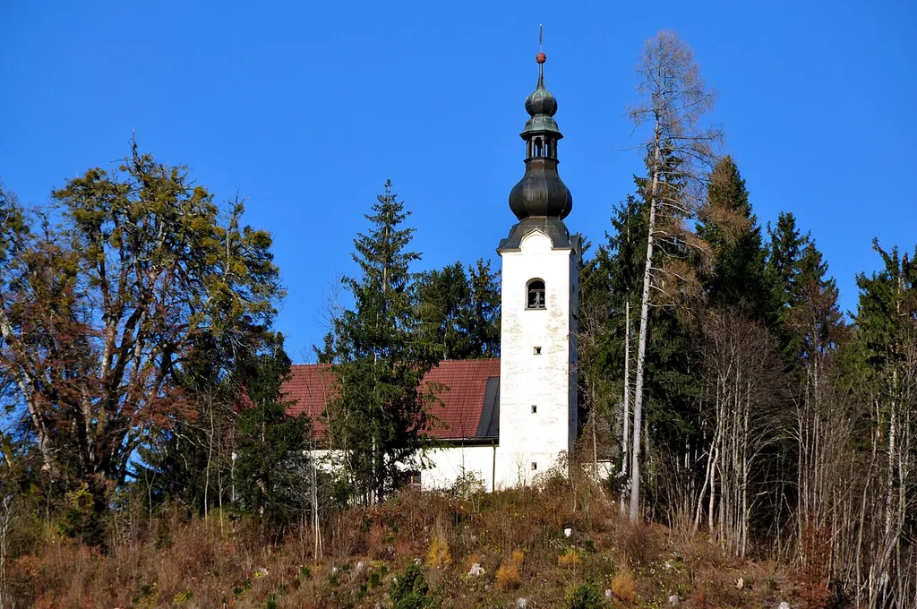 Subsidiary church Saint Mary on Humitz at Treffen, municipality Velden am Wörthersee, district Villach Land, Carinthia, Austria, EU