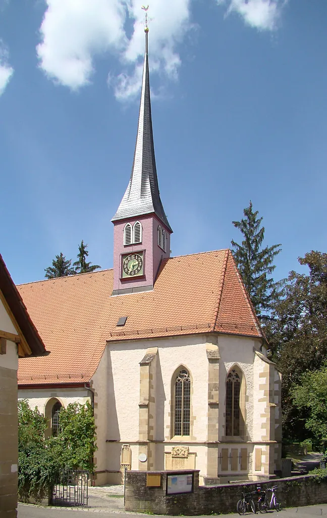 Ludwigsburg-Hoheneck, protestant St. Wolfgang's church