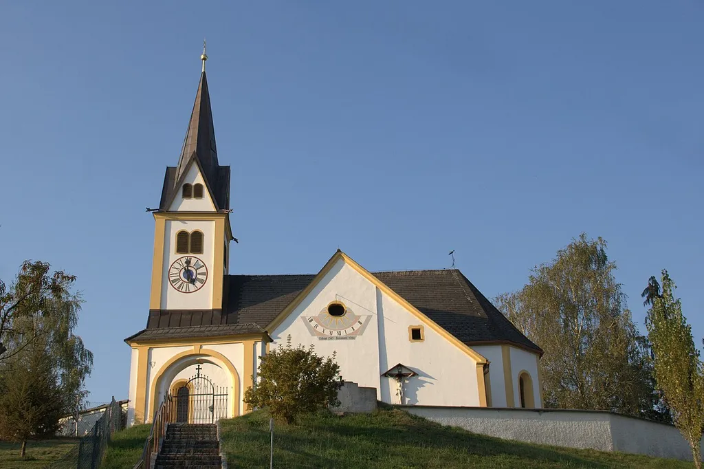 Kath. Filialkirche hl. Oswald und Ummauerung