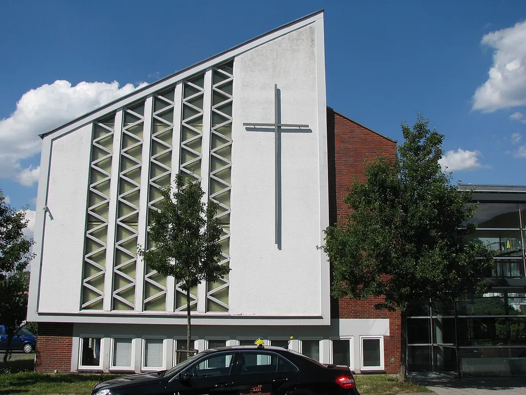 Baptistische Hoffnungskirche in der Heidelberger Südstadt