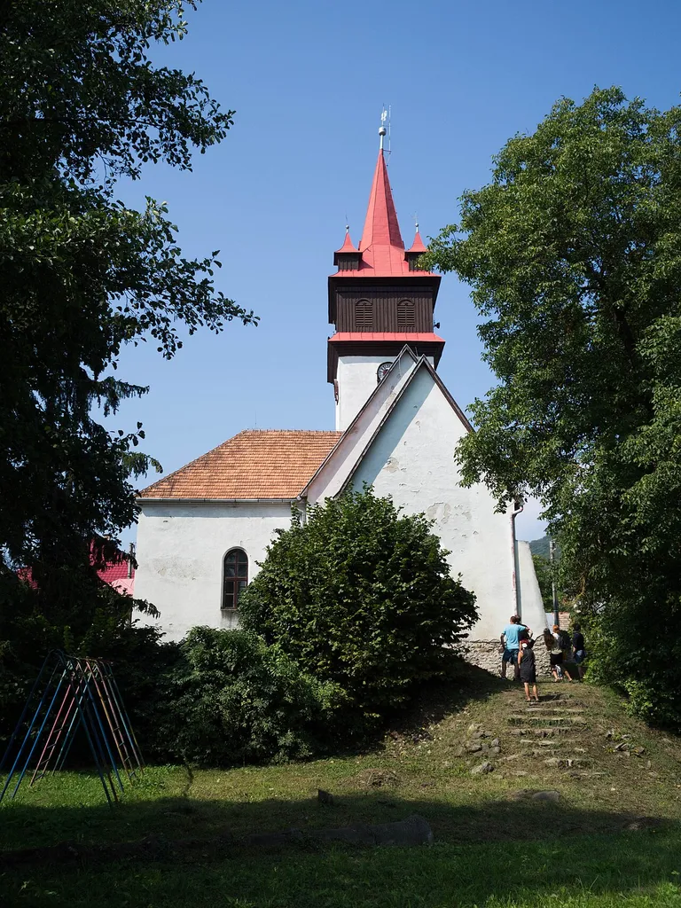 Gothic Lutheran Church in Rimavské Brezovo, Slovakia