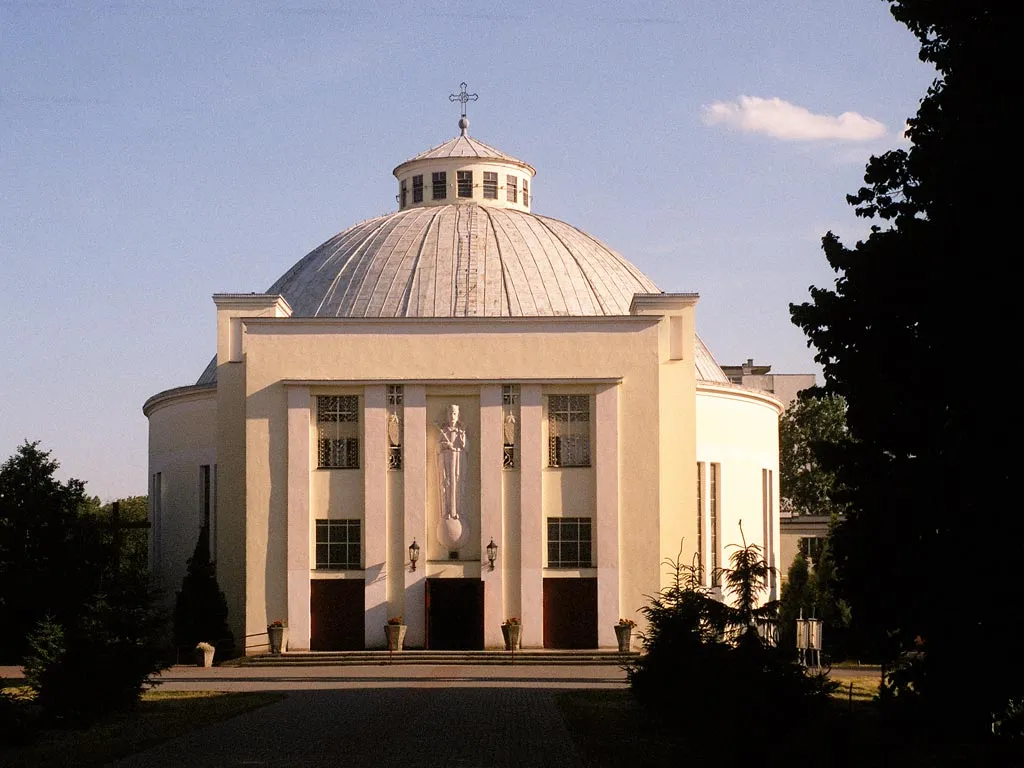 Toruń (Poland), kościół Chrystusa Króla (Christ the King church), facade
