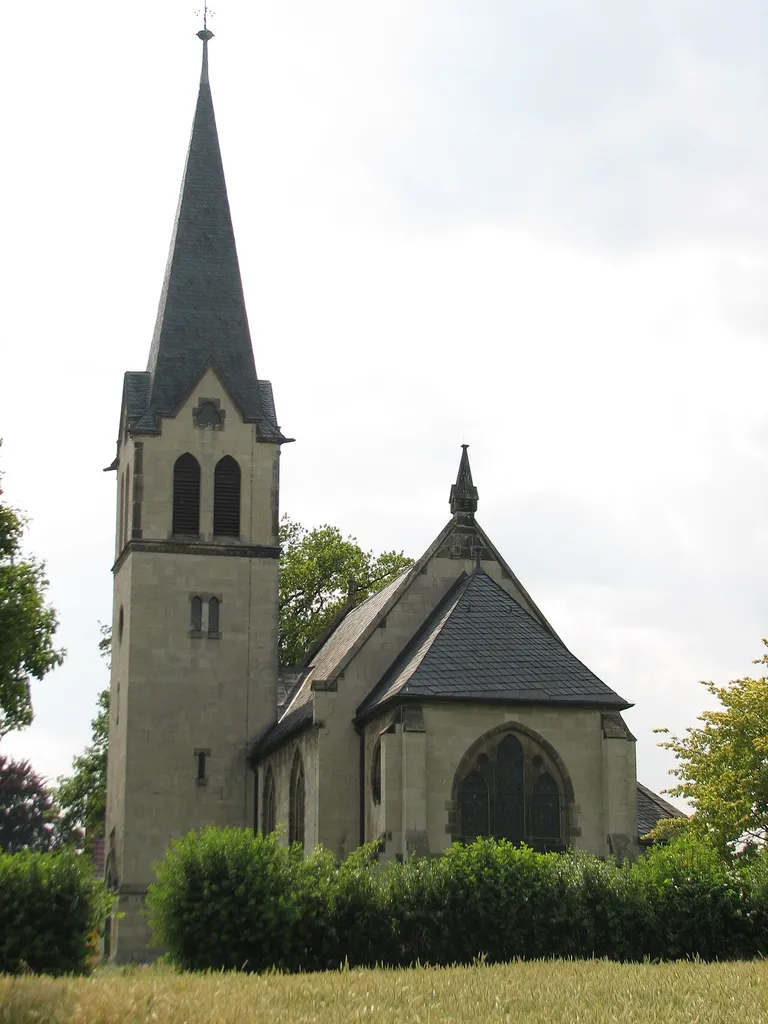Kirche Gernstedt aus Richtung Ortseingang