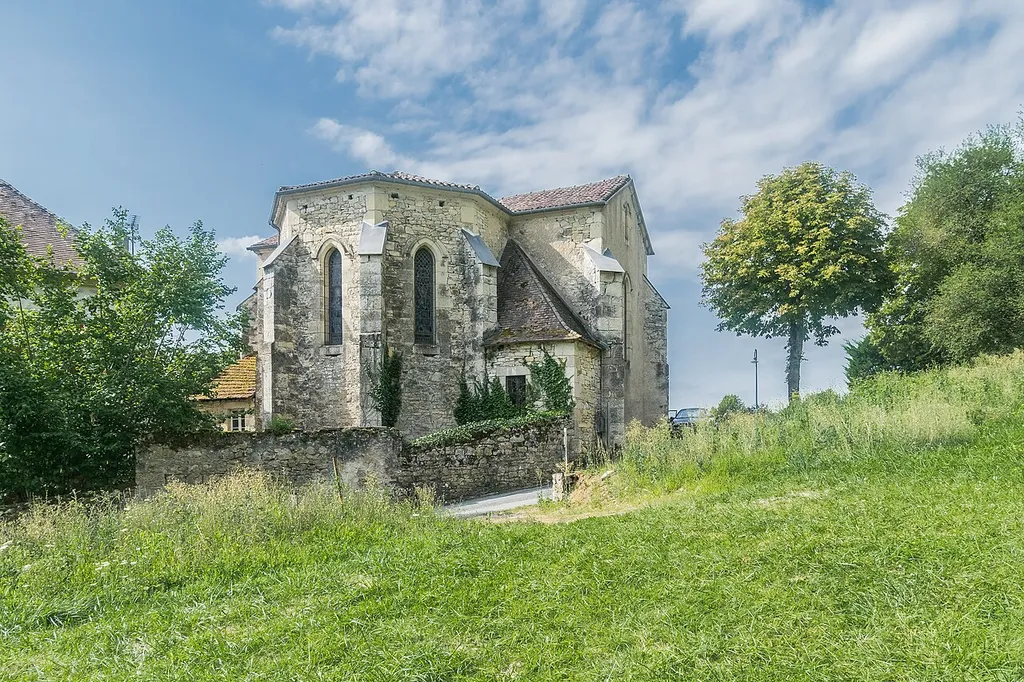 Saint Affre Church in Larroque-Toirac, Lot, France