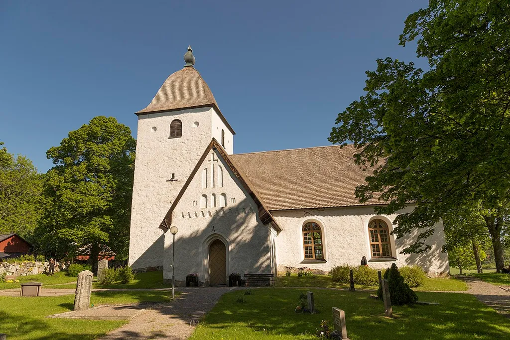 Kulla Church in Uppland, Sweden